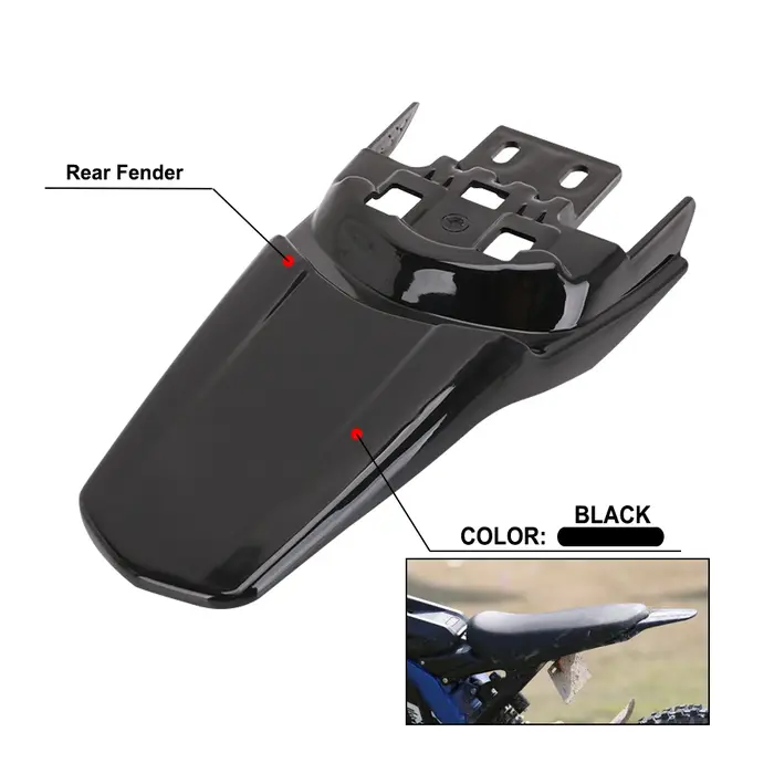 Garde-boue arrière pour vélo électrique Sur-Ron Sur Ron Surron X S Light Bee, véhicule électrique to