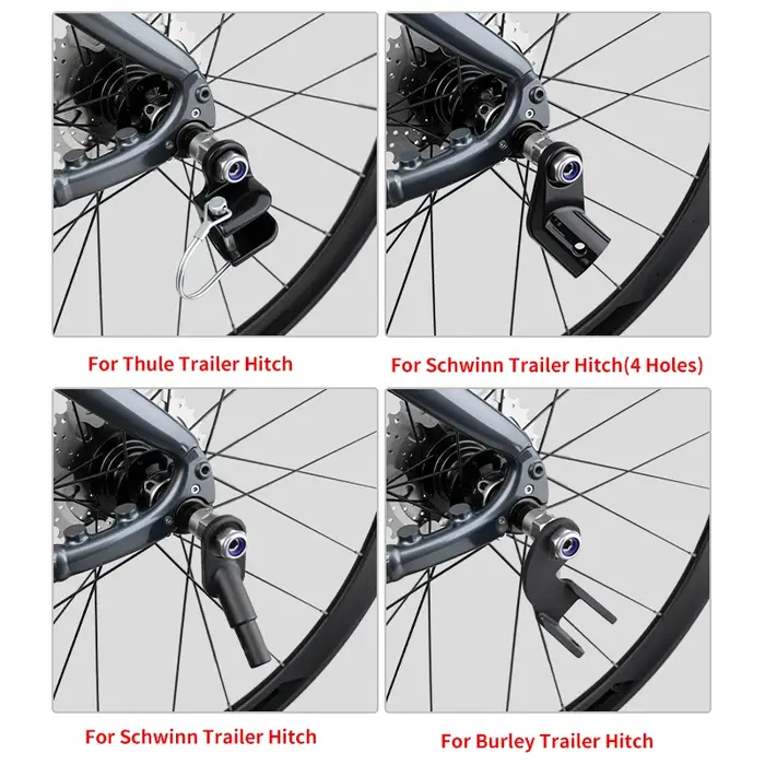 MUQZI – adaptateur d'attelage de remorque pour vélo
