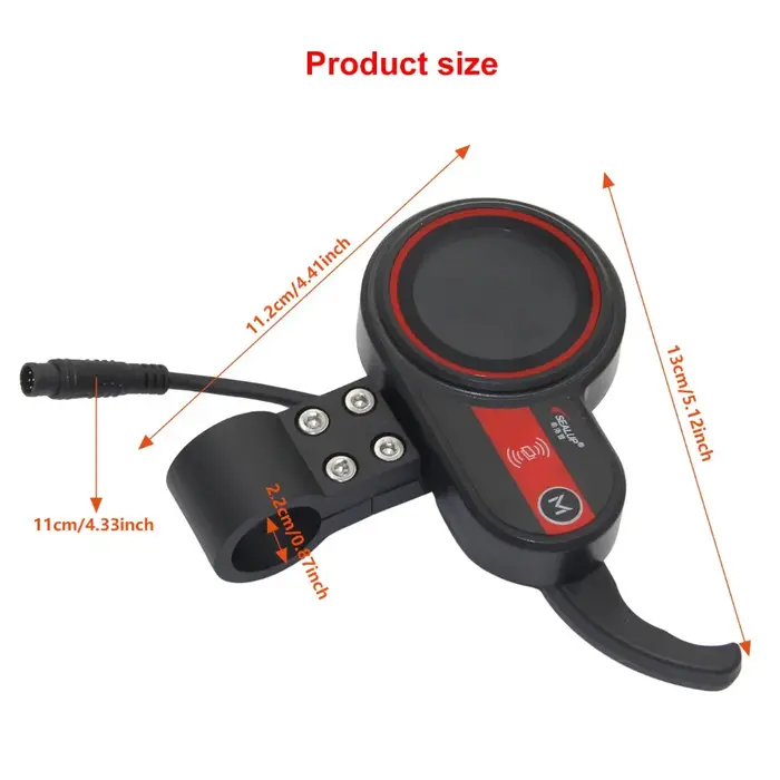 Trottinette électrique TF191 48V avec écran LCD et carte NFC