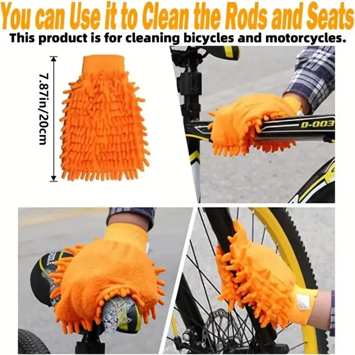 Kit de nettoyage de vélo 10 pièces