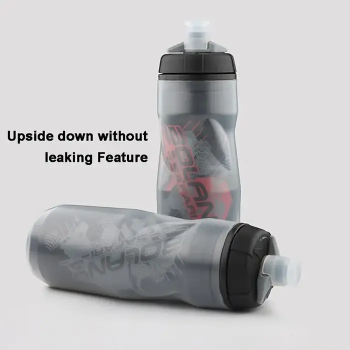 Bolany bouteille d'eau de vélo 600ml bouteille d'eau de cyclisme de montagne PP5 bouteille protégée 