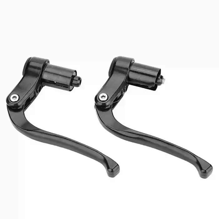1 Paire de leviers de frein pour vélo, pour vélos à pignon fixe, vélos pliants, vélos de route, vélo