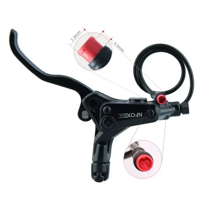 Frein hydraulique à disque à 4 pistons pour vélo électrique pliant