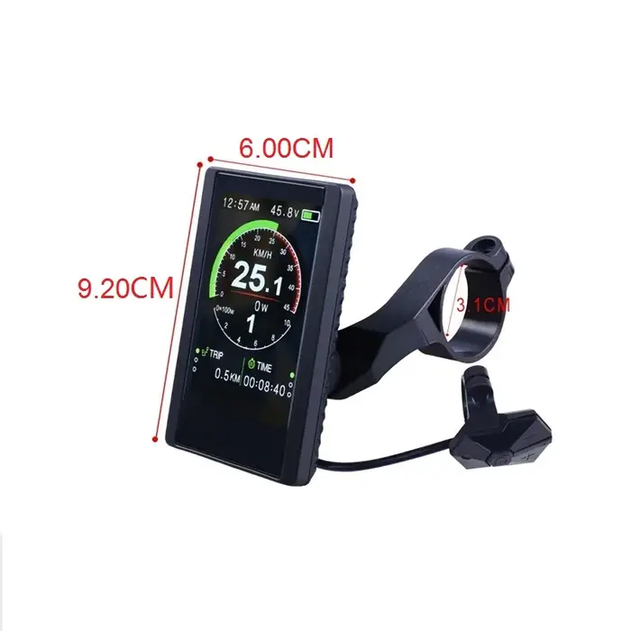 Affichage LCD Uart pour vélo électrique Bafang 850C P850C