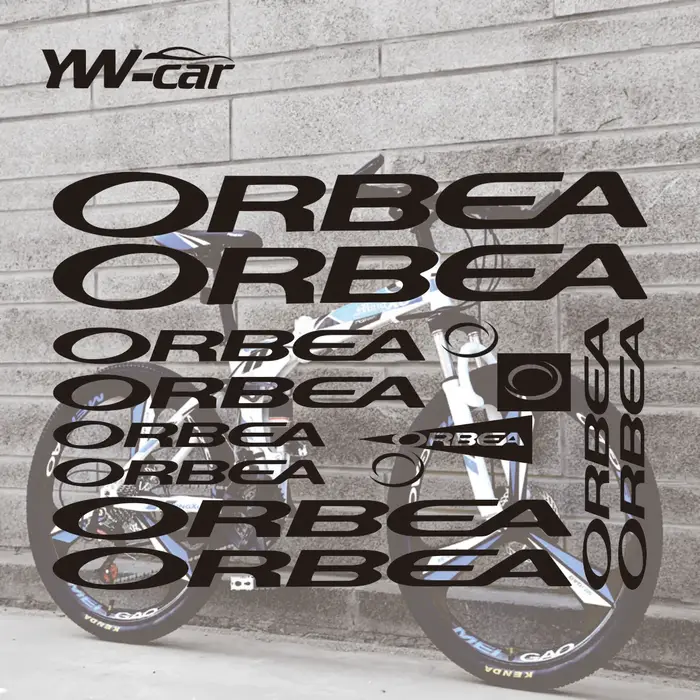 1 ensemble d'autocollants vtt pour ORBEA