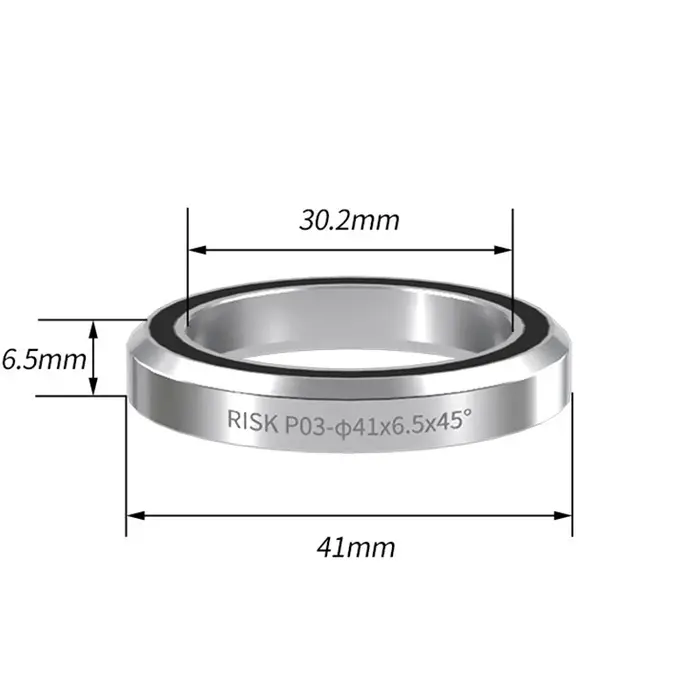 28.6, 44mm, 30mm, 40mm, 41/41.8/47/49/52mm roulements de réparation de vélo, accessoires de casque d