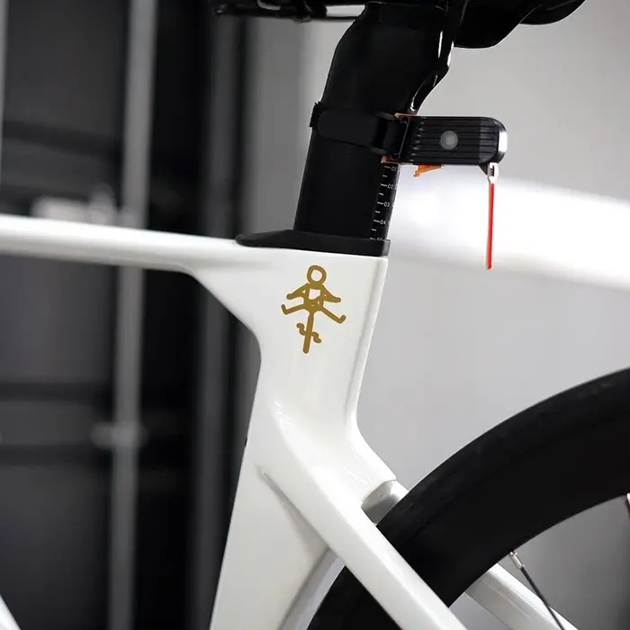 Autocollants universels en vinyle imperméables pour cadre de vélo de route et VTT, tube supérieur, autocollants de sécurité pour vélo, pour la décoration