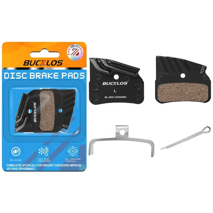 BUCKKubBicycle-Plaquettes de frein en céramique durable pour vélo de route et VTT, plaquettes de freins à dissipation thermique pour VTT, N03A, N04C, N02S, N03S