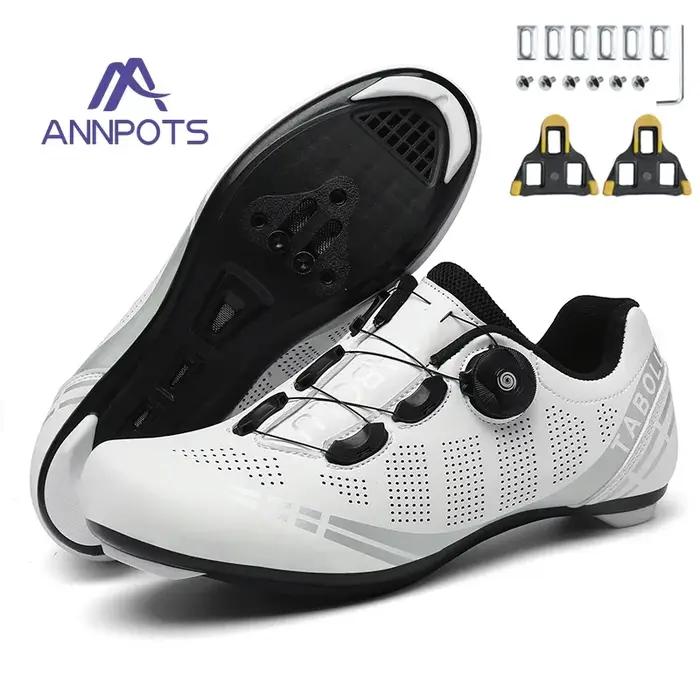 Chaussures de cyclisme professionnelles pour hommes et femmes
