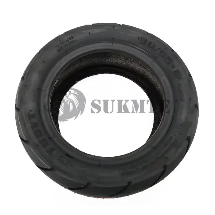 Pneu 90/55-6 sans chambre à air pour Scooter électrique 10 pouces 80/60-6 80/65-6