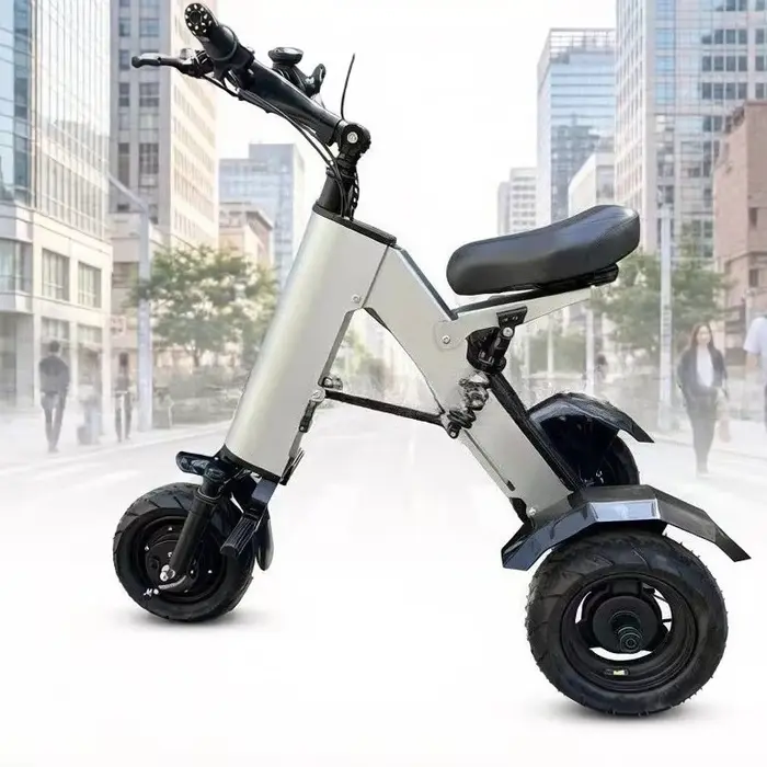 Tricycle électrique pliable léger de 17