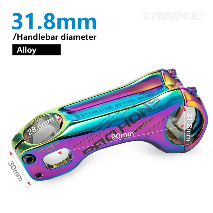 PROHONSUN Tige de vélo de montagne VTT en alliage d'aluminium CNC anodisé