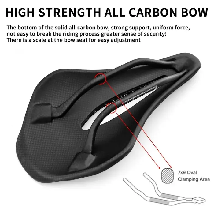 KOCEVLO R0 3D imprimé selle de vélo en Fiber de carbone creux confortable respirant vtt montagne route