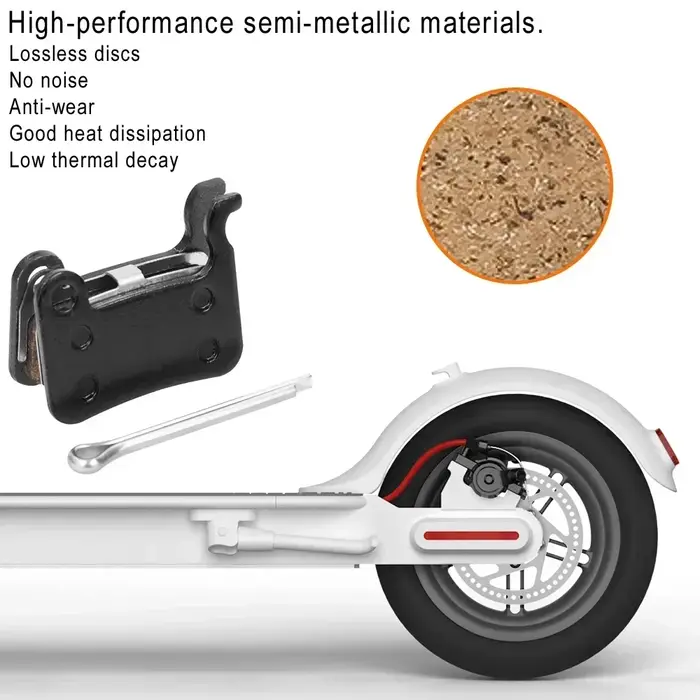 Plaquettes de frein à disque pour scooter électrique Inokim OX OXO