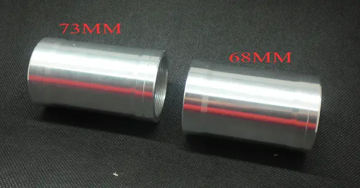 TAOZIK aluminium 68 73 mm BB30 support de pédalier de vélo adaptateur transformer Tube