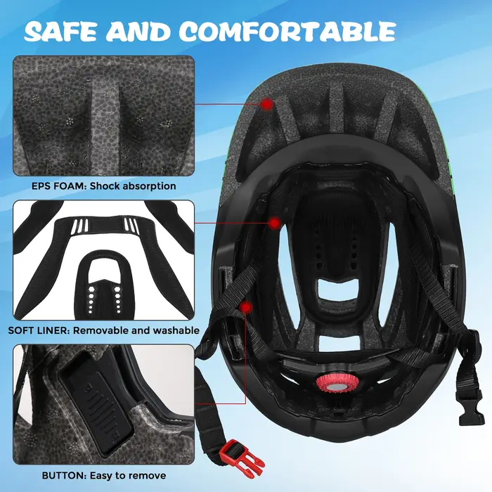 Casque intégral détachable pour enfants