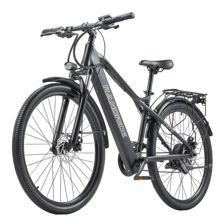 Ebike 2025 RANDRIDE YG70 1000W moteur 48V 14Ah batterie 27.5*2.1 pouces pneu 27.5 pouces cadre en al