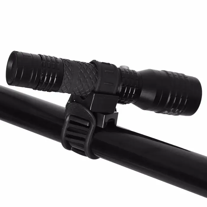360 ° Support de variété de vélo réglable, lampe de poche de vélo, pince de torche, support de monta