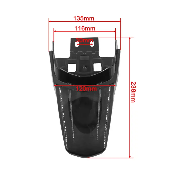 Garde-boue avant et arrière pour vélo électrique Segway X260 X160, pour moto électrique Surron Light