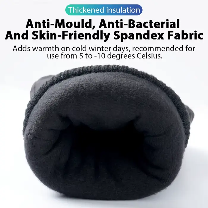 Gants de cyclisme imperméables pour hommes