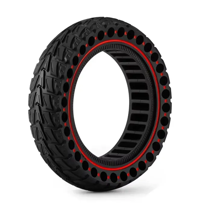 Pneu solide tout-terrain 10x2.5 (60/70-6.5) pour Scooter électrique Ninebot G30 G30L G30D