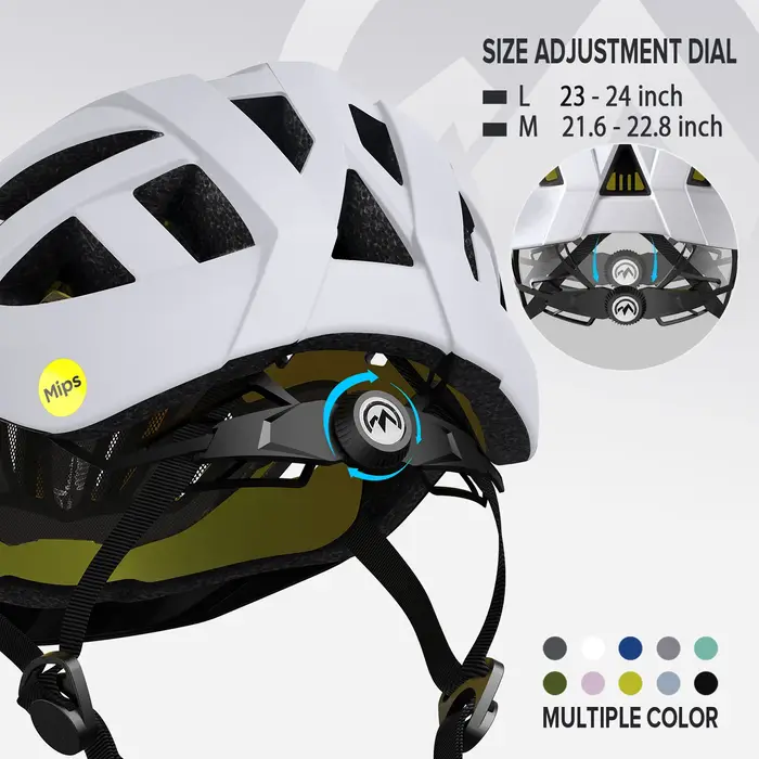 Casque de vélo Gem MIPS avec deux doublures amovibles