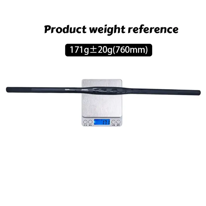 Guidon droit en fibre de carbone SAMANA pour VTT