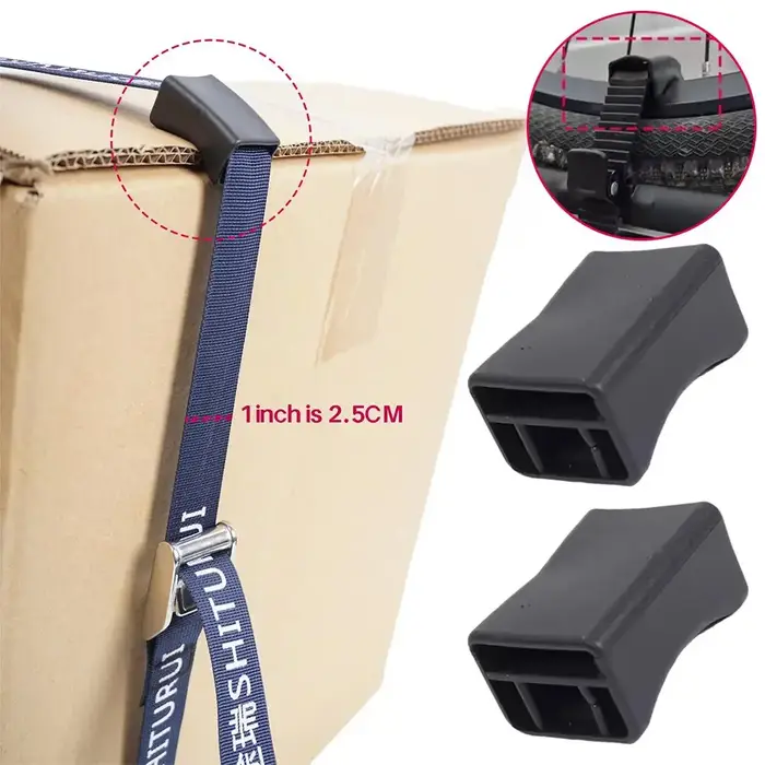 Sangles d'adaptateur de roue de vélo avec coussinets en plastique souple pour transport sécurisé sur galerie de toit et supports Thule ou Yakama