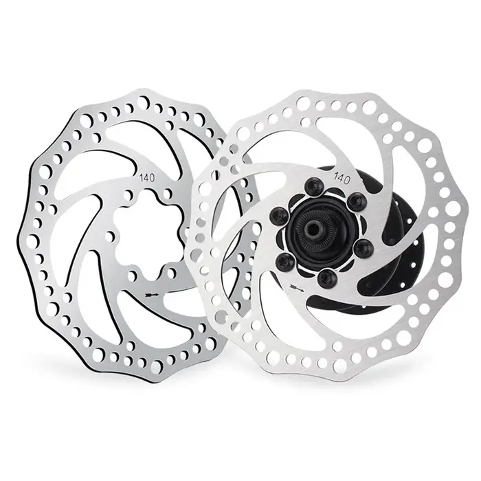 Rotor de frein de vélo vtt 120 140 160 180 203mm 6 pouces, Rotor de frein hydraulique en acier inoxy