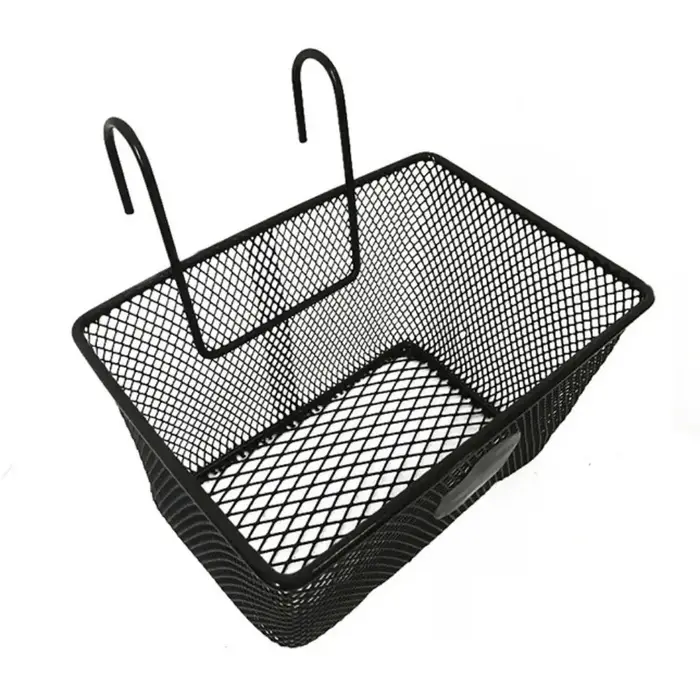 Nouveau panier avant en maille métallique pour vélo