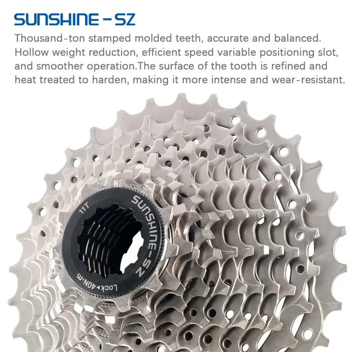 Sunshine – Cassette de vélo de route