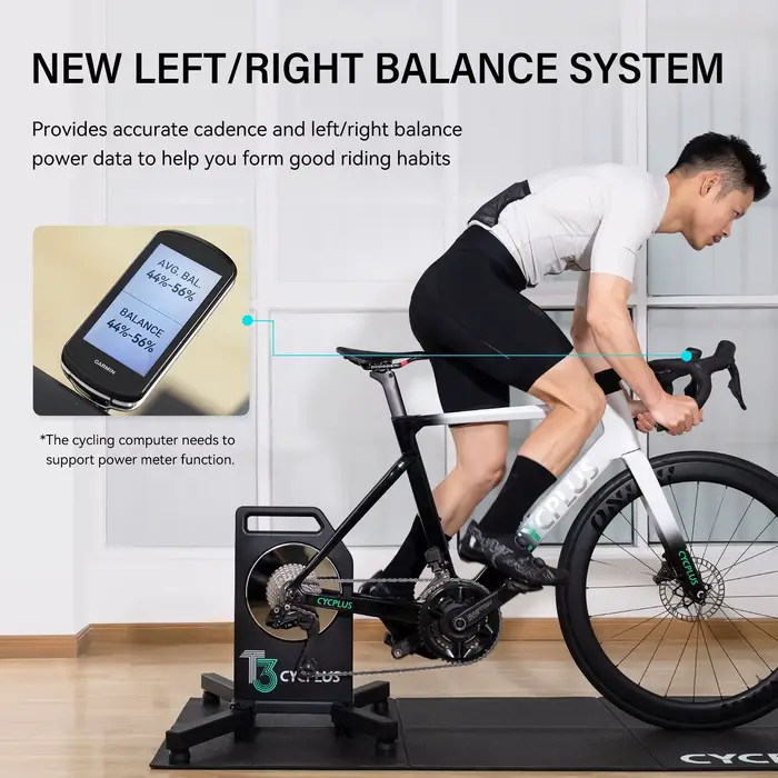CYCPLUS T3 vélo d'entraînement en salle intelligent entraîneur à domicile rouleau
