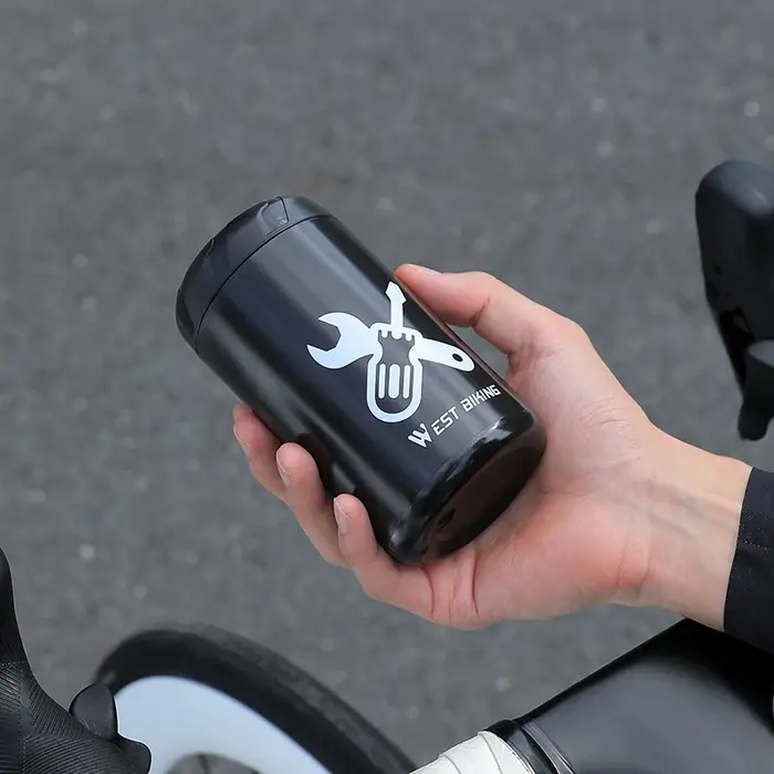 WEST BIKING – Capsule de rangement pour outils de réparation de vélo