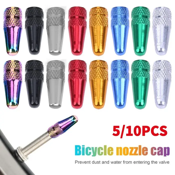 Capuchons de assujeten aluminium pour assujetPresta de vélo, accessoires de haute pression, document