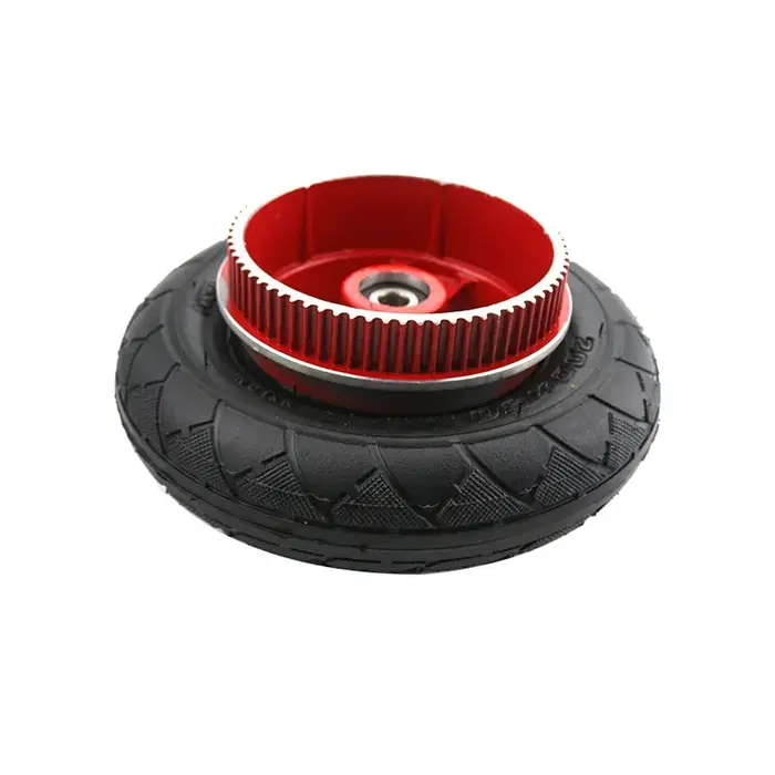 8 pouces Scooter électrique vélo roue arrière moyeu ceinture moteur pas dents pignon 200x50 pneu 8 "EPike partie 200*50 roue