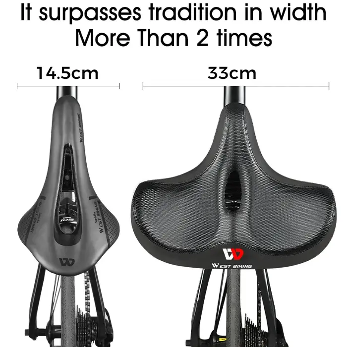 WEST BIKING-Selle ergonomique de vélo