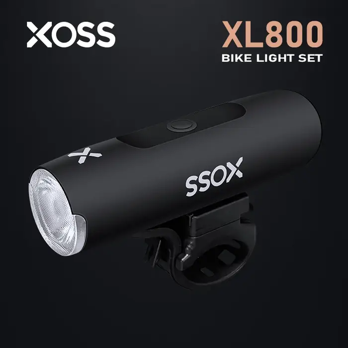 XOSS XL400 800 Lampe de vélo en aluminium