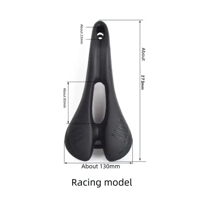 Selle de vélo de route à refroidissement par air de poids moyen pour la course, les trajets quotidie
