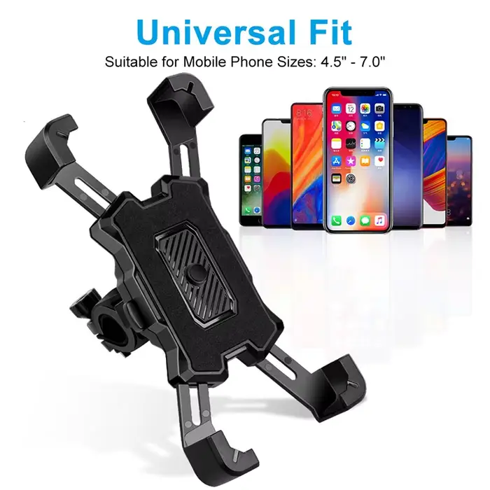 Support universel de téléphone portable pour vélo et moto