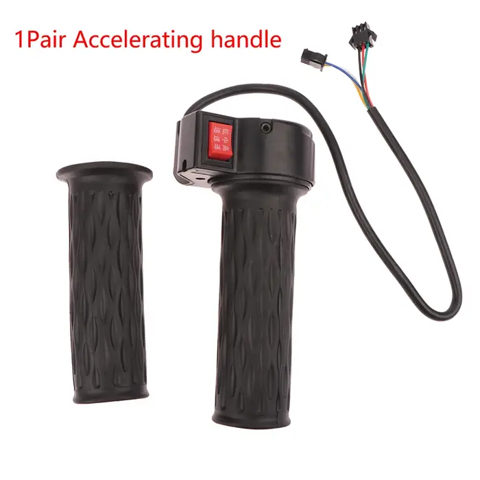 Poignée d'accélérateur ABS pour vélo électrique, haute, moyenne et basse vitesse, avant et arrière, 