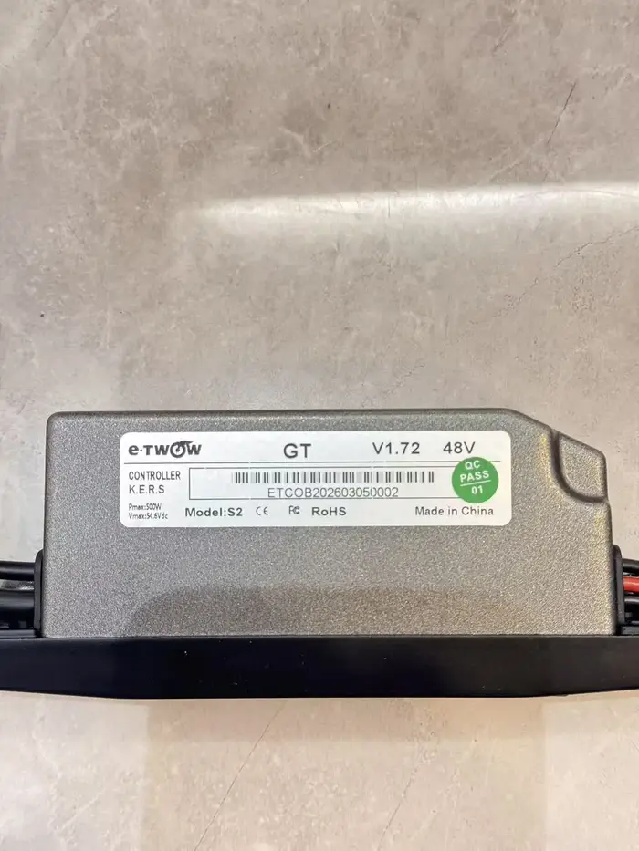 Contrôleur d'origine E-twow GT V1.72 48V Version sans Bluetooth Pièce de rechange pour trottinette é