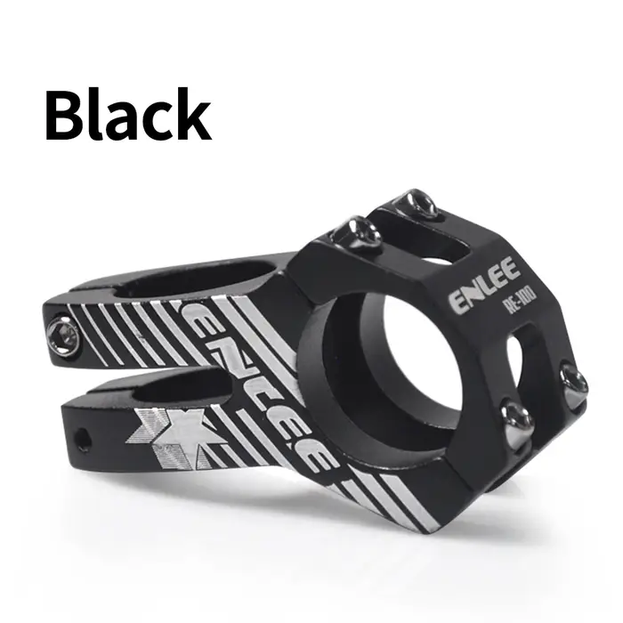 ENLEE tige de VTT 31.8x45mm tige de guidon courte haute résistance en alliage d'aluminium pont de vé
