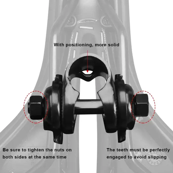 Clip de fixation rapide pour coussin de selle de vélo