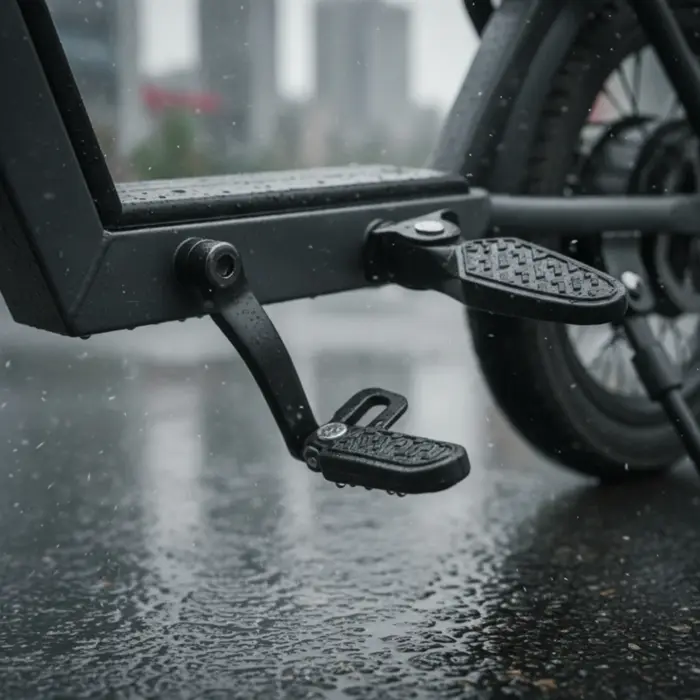Repose-pieds pour vélo électrique