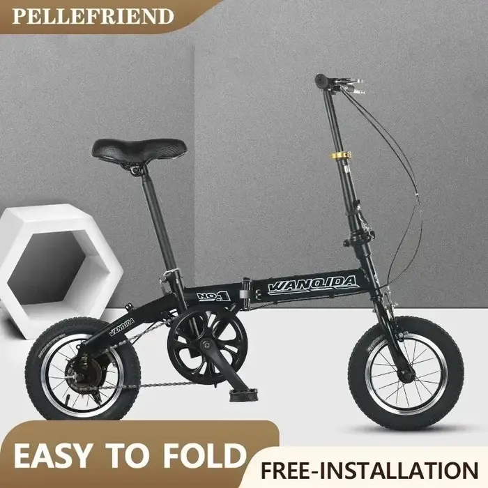 Vélo de course tout-terrain pliable pour étudiants, adultes et adolescents