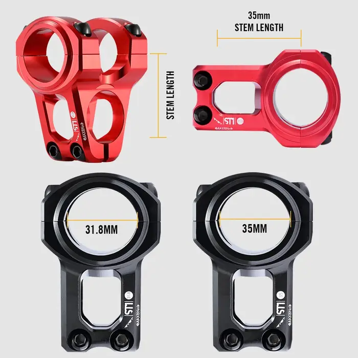 Potence de guidon de vélo VTT légère