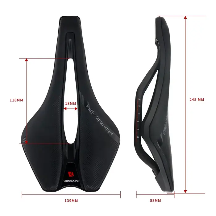 Selle Ultralégère en Carbone 143