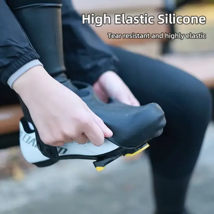 Couvre-chaussures de cyclisme sur route en silicone