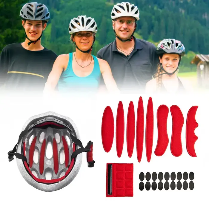 Kit de rembourrage de casque de vélo