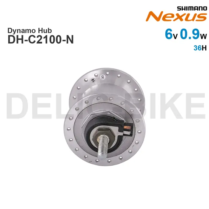 SHIMANO NEXUS-Hub Dynamo 6V 0.9W DH-C2100-N 36H feu avant LP-X101 6V 0.9W pièces d'origine